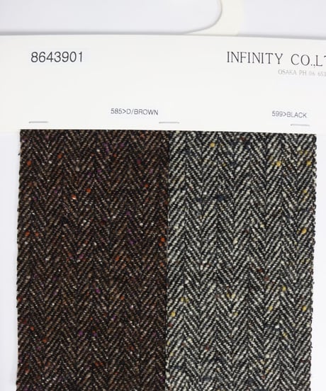 【LE MÉLANGE 26AW】 8643901 NEP HERRINGBONE ジャケット