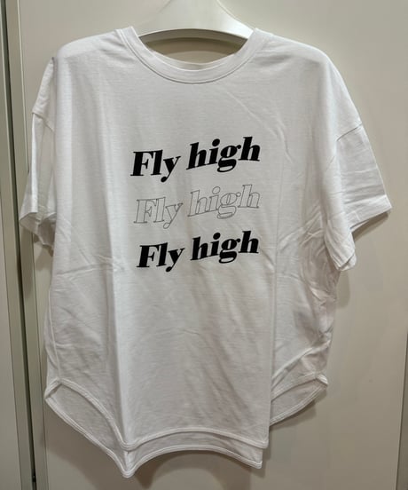 【trois】T246-82003　ロゴTシャツ