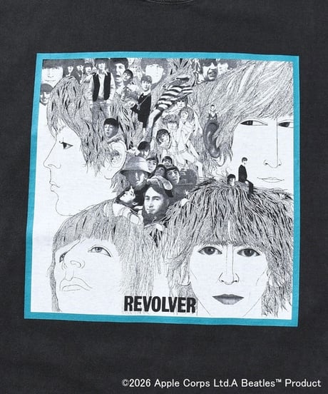 【JOHNBULL】 アーティストTシャツ（The Beatles ／ Revolver ） JT261C11