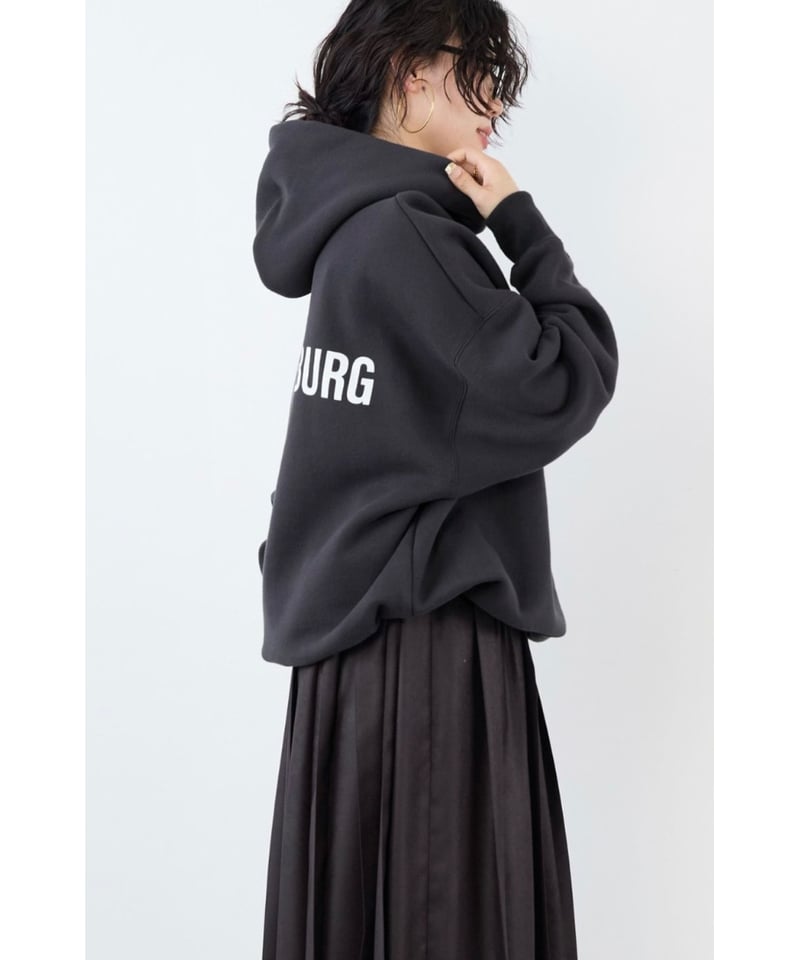 MICA&DEAL】0125409335 裏起毛ビッグロゴフーディー | selectshopB5