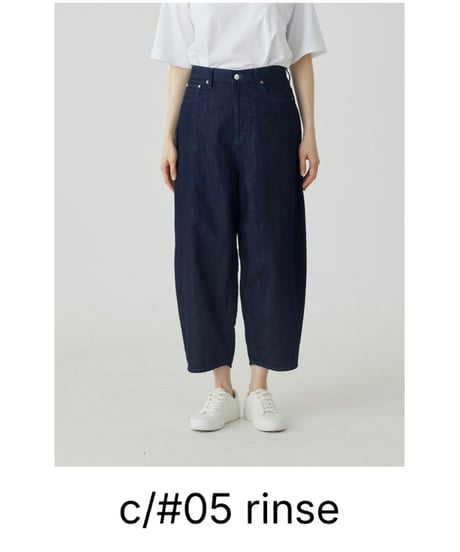 【caqu サキュウ】 FS linen barrel pants Lot:26221