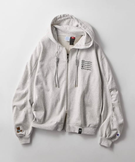 【DOUBLE STANDARD CLOTHING】0508040253 Champion×DSC Zip Hooded Sweat Shirt