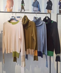 【Lallia Mu 26AW】2614431 ネックウォーマーセットニット