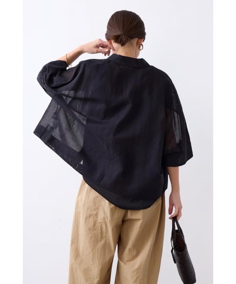 【MICA&DEAL】 0126201141 シアーショートテントシャツ