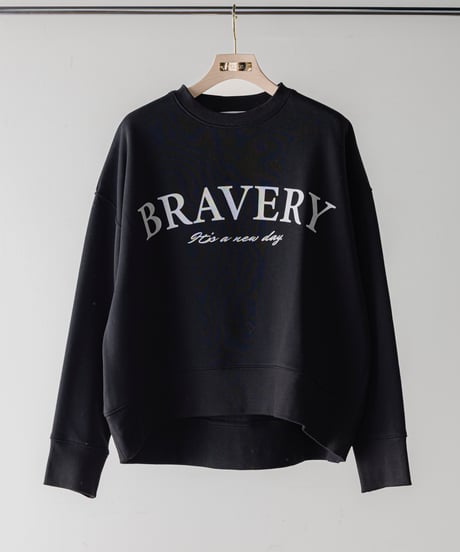 【ruxe 26AW】2634561 BRAVER-Print スウェット