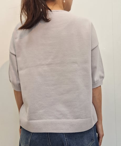 【ATELIER SIX】11255384 鹿の子半袖プルオーバー