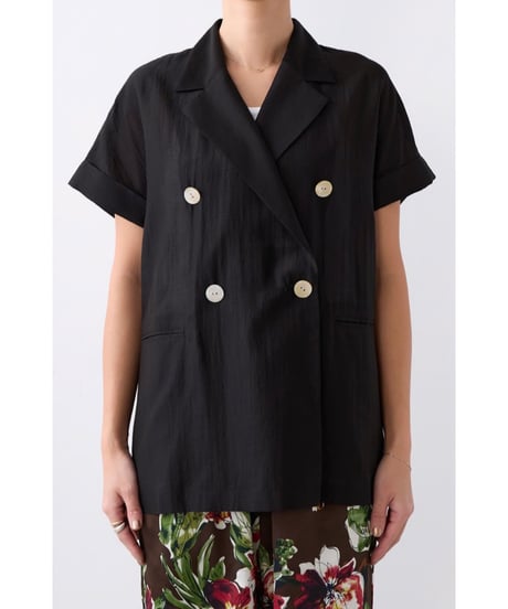 【MICA&DEAL】 0126205146 ハーフスリーブシアージャケット