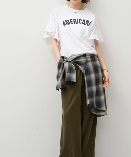 【MICA&DEAL】0125309270 15th ANNIVERSARY フリルスリーブT-shirt