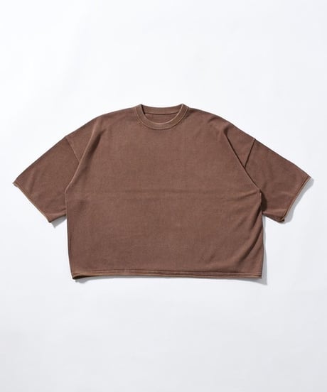 【JOHNBULL】 JL261N02 ドライコットンピグメントニットTシャツ