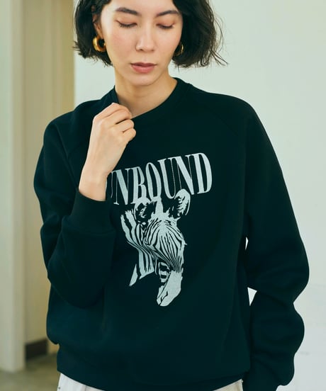 【ruxe 26AW】2634560 ZEBRA-Print スウェット