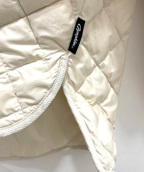 【GYMPHLEX/ジムフレックス】　 GY-A0431 NYM キルトダウンカラーレスジャケット　 QUILT DOWN COLLARLESS JACKET