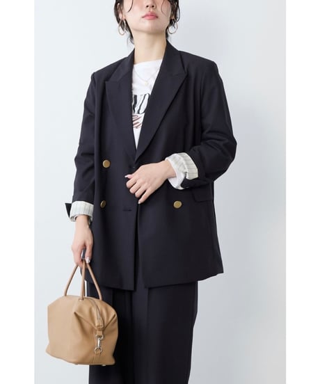 【MICA&DEAL】 0126105019 ドライタッチダブルジャケット