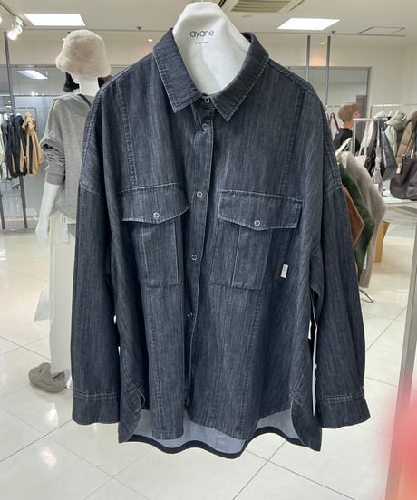 【ayane 26AW】  856708　ダンガリーシャツ