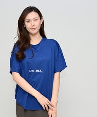 【Praia】 LEO-2501C シルケット綿・ボックスロゴTシャツ