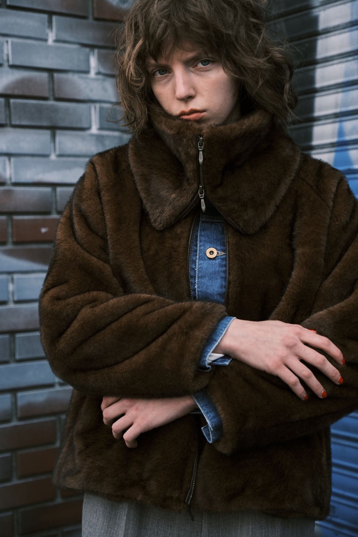 LE MÉLANGE 26AW】 8648001 ECO MINK FUR スヌード |