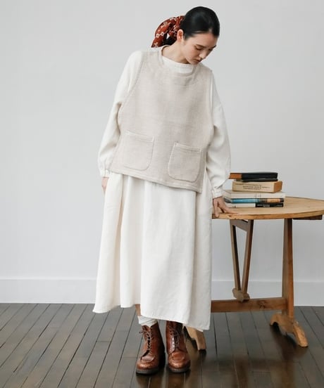 【Brocante / ブロカント】38-0280Z オリジナルツイード ポッシュブトンジレ