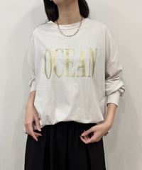 【siro de la bonte】R543203 OCEAN 2way pullover(ラメ）