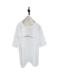 全国送料185円【ayane】836629　スクリプトロゴTシャツ