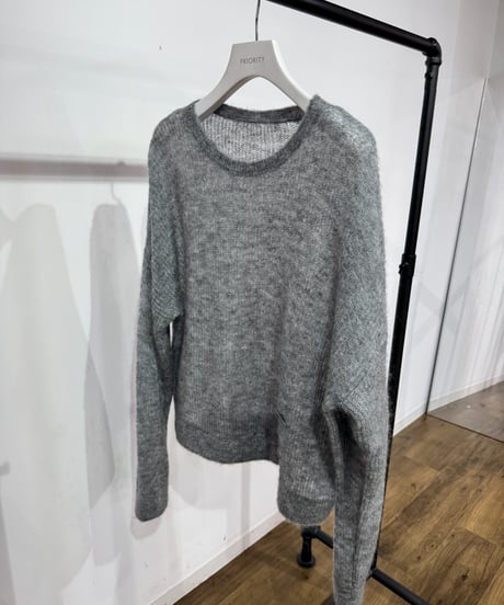 【PRIORITY 26AW】P67007KR モヘヤニット T