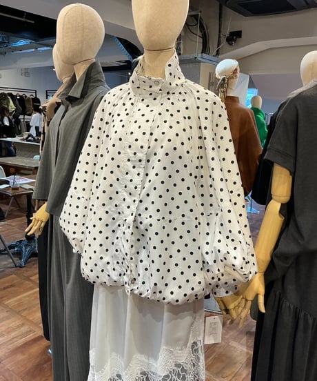 【MARGAUX VINTAGE 26AW】JK - 26096 - A　ドットブルゾン