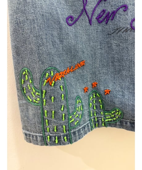 【Universal Style Weare】 661020 RAKUGAKI DENIM JK