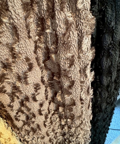 【cafune&PASSIONE 26PREFALL 】  35603　fringe jacquard tight skirt