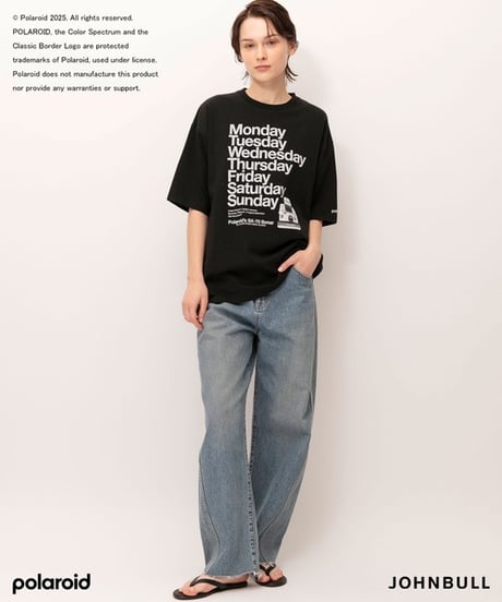【JOHNBULL】JT251C42 POLAROID Tシャツ