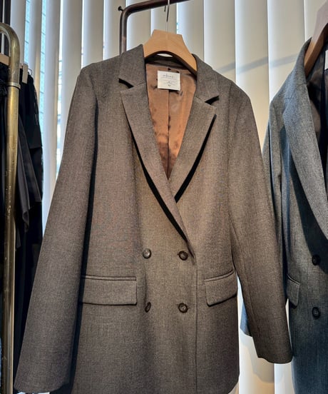 【cafune 26PREFALL 】 35403 tweed like double jacket