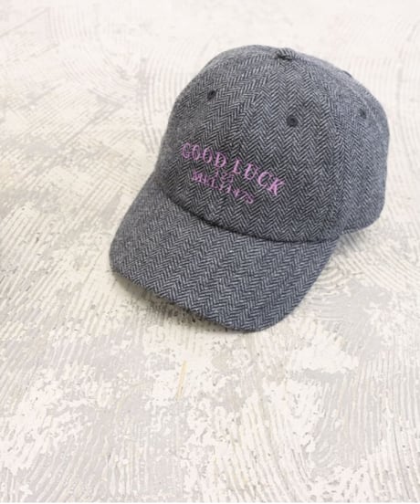 【LE MÉLANGE 26AW】  8648005　HERRIGBONE CAP