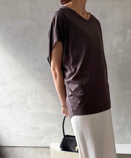 【cafune】535931 ALBINI dolman tee