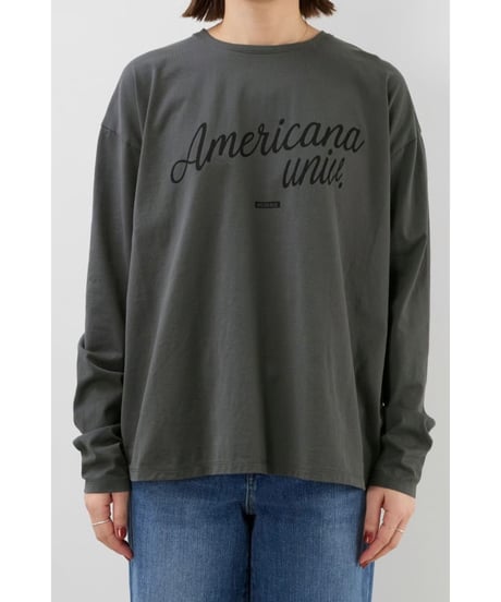 【MICA&DEAL】0125309271 15th ANNIVERSARY 【AMERICANA×MICA&DEAL】 ロングスリーブT-shirt