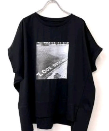 【PASSIONE】526978 フォトプリントTシャツ