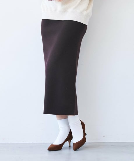 【MICA&DEAL】0123302193ニットロングスカート