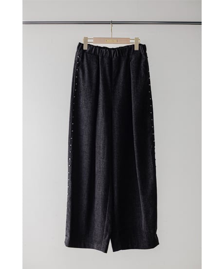 【ruxe 26AW】2634731 スタッズカーブパンツ