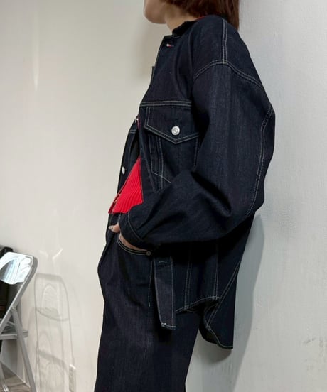 【cafune】535420 denim shirt jacket
