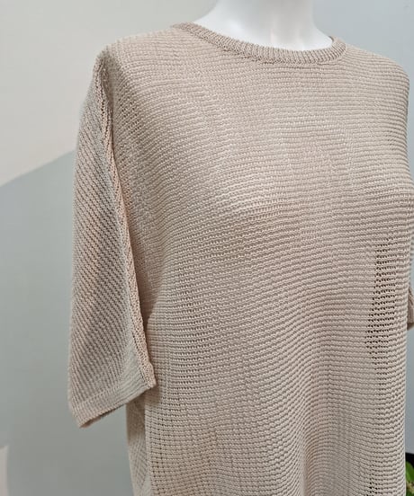 【ATELIER SIX】AM-11255432 7Gギマコットンドルマンプルオーバー