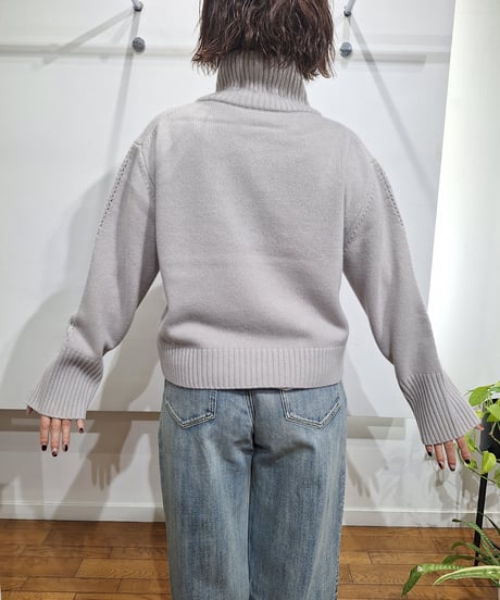 【ATELIER SIX】11256440 ウールハーフジッププルオーバー