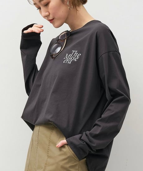 【MICA&DEAL】0125309245 バックプリントロゴロングT-shirt