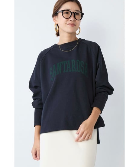 【MICA&DEAL】 0126109003 "SANTAROSA"ラグランスリーブロゴスウェット