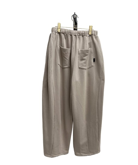 【ayane 26AW】  856737 軽量裏毛サイドタックパンツ