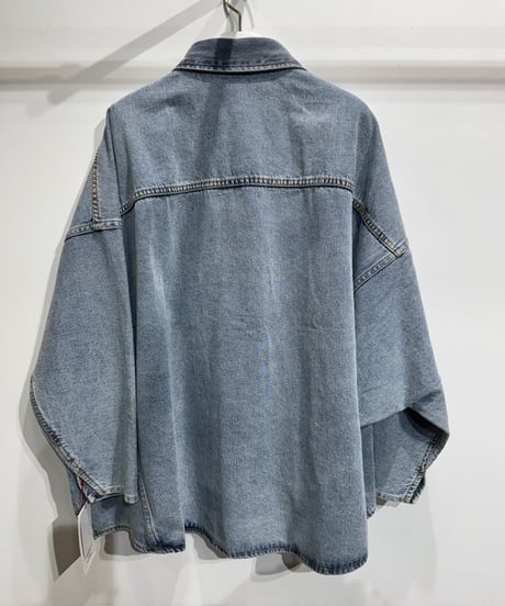 【cafune&PASSIONE 26PREFALL 】  636413　デニムシャツ