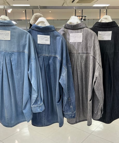 【ayane 26AW】  856708　ダンガリーシャツ