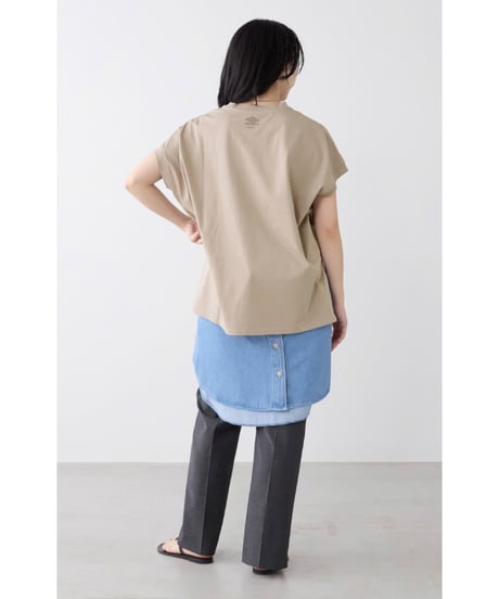 【UMBRO×MICA&DEAL】 0126309106 "MADL"ロゴプリントT-shirt