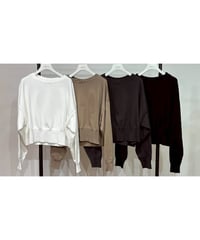 【PRIORITY 26AW】P67000KR ショートニット PO