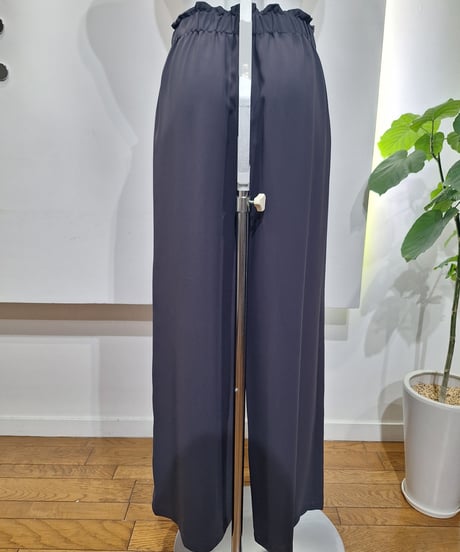 【ATELIER SIX 】HJ-21268395　アセテートツイルリライムワイドパンツ
