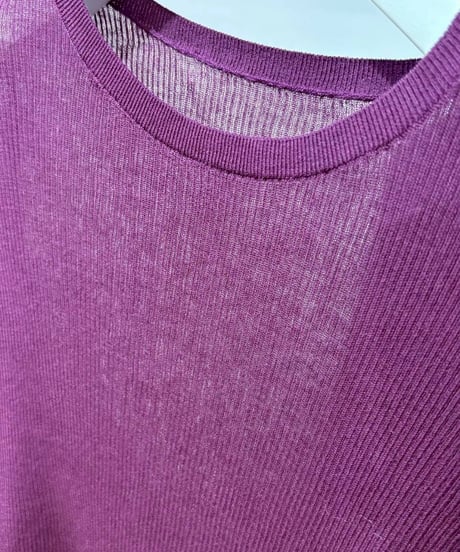 【PRIORITY 26AW】  P662105SW シアーニットプルオーバー