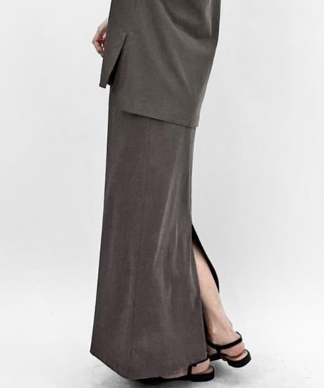 【cafune】525613 dry cotton tight skirt