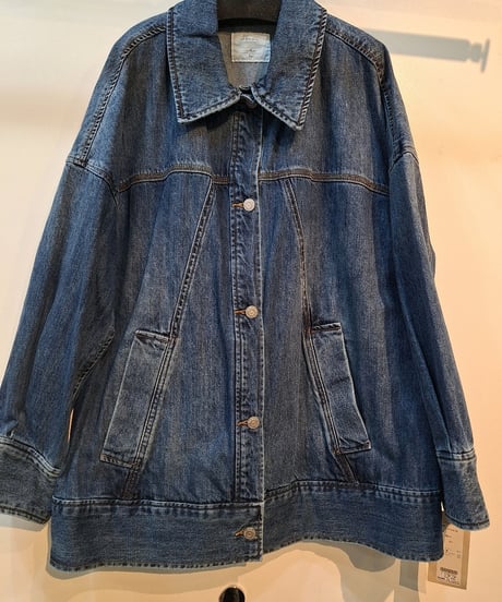 【cafune】515406 over size denim jacket