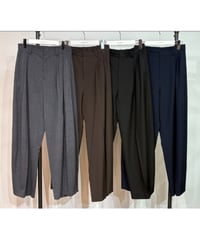 【PRIORITY 26AW】 P67060HW 2タックカーヴィーパンツ