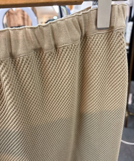 【cafune】615604 waffle relax skirt